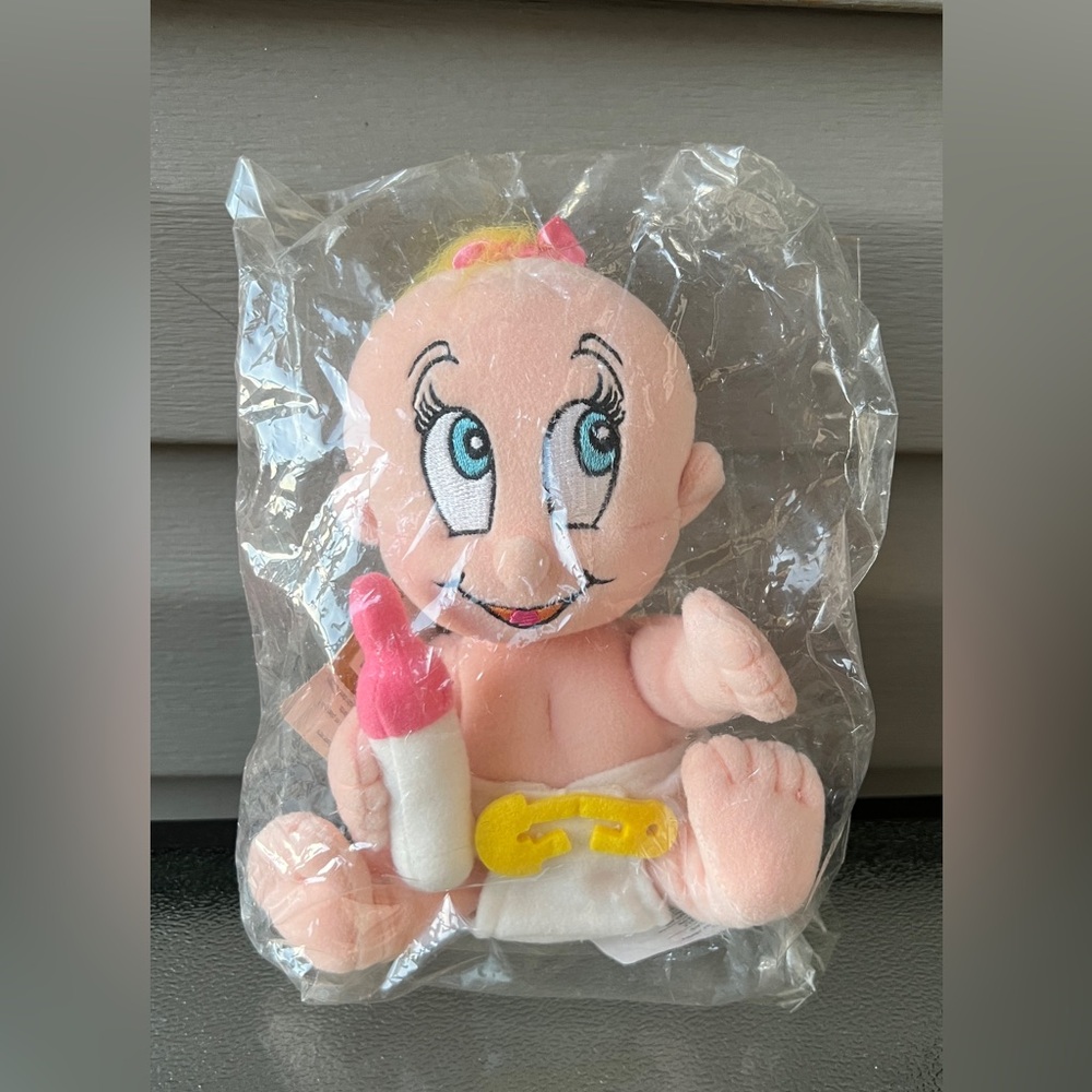 NWT- Disney Store Bean Bag Plush Baby Herman Who Framed Roger Rabbit 6”